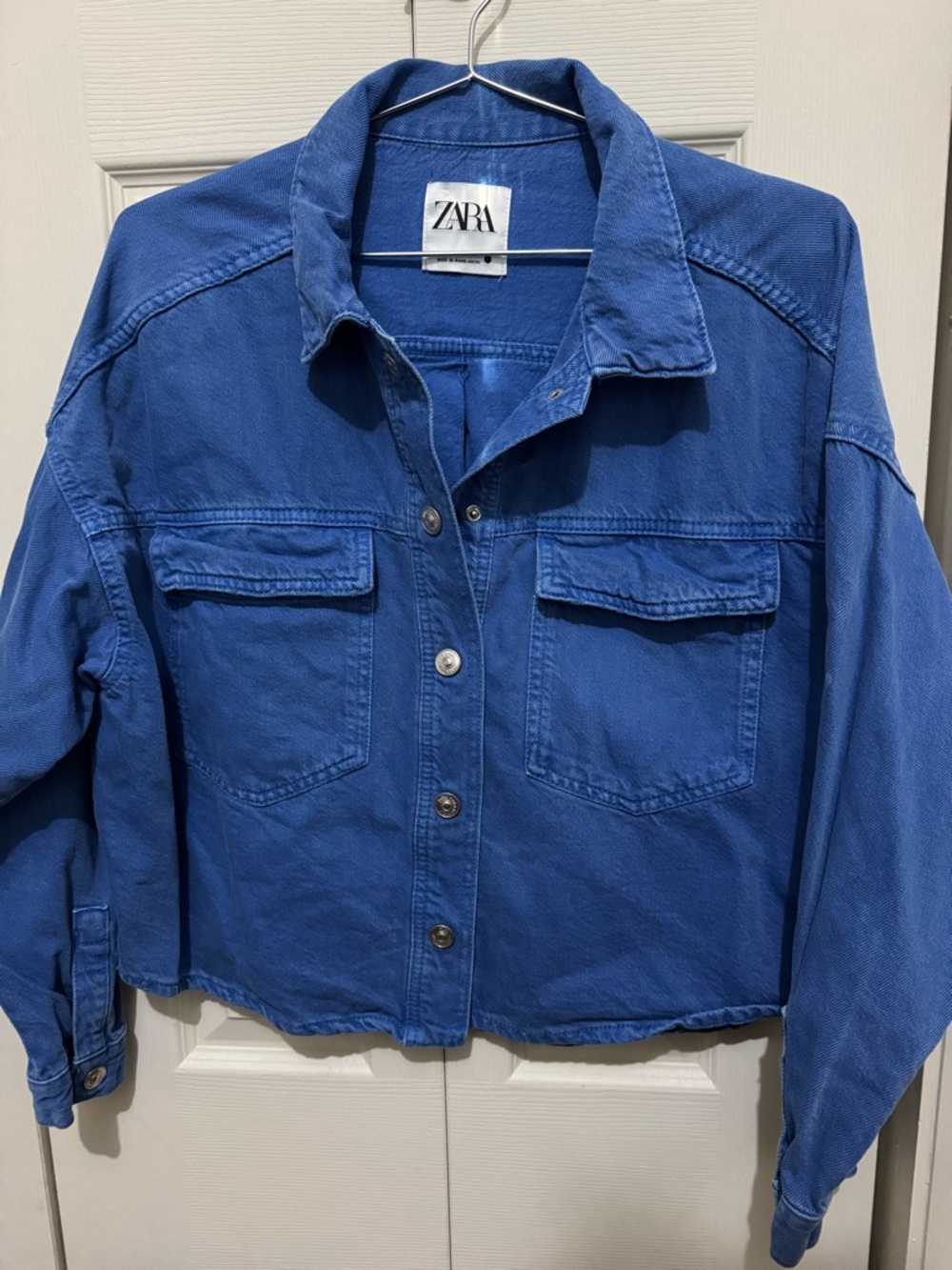 Zara Blue Denim Jacket